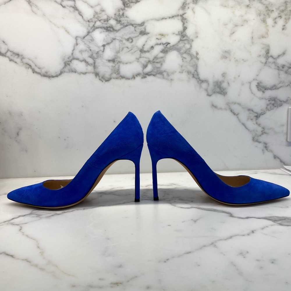 Manolo Blahnik BB Suede Shoes